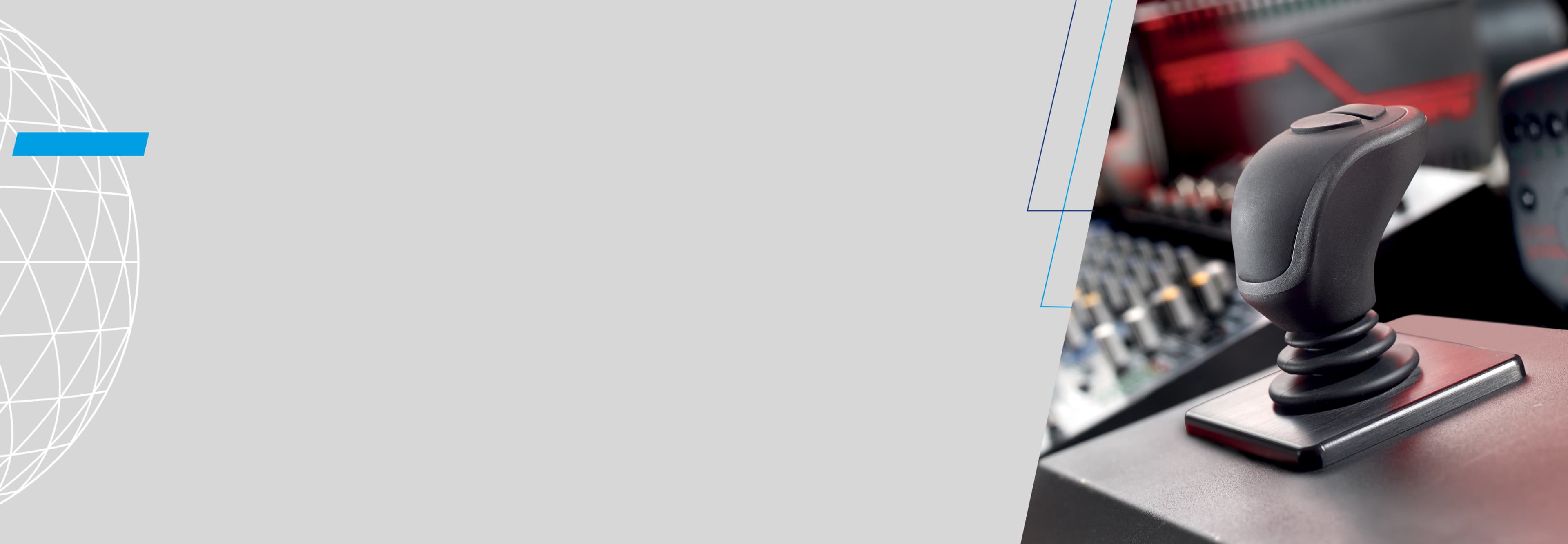 FINGERTIP JOYSTICKS FOR MACHINE AND VEHICLE CONTROL